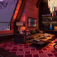 Hanging out in the Winter Lodge.